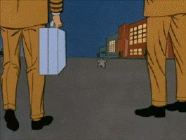 Gif animé rhinocéros charge
